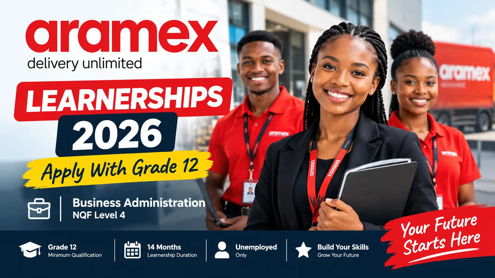 Aramex Business Administration Learnership 2026