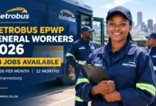 Metrobus EPWP General Workers 2026